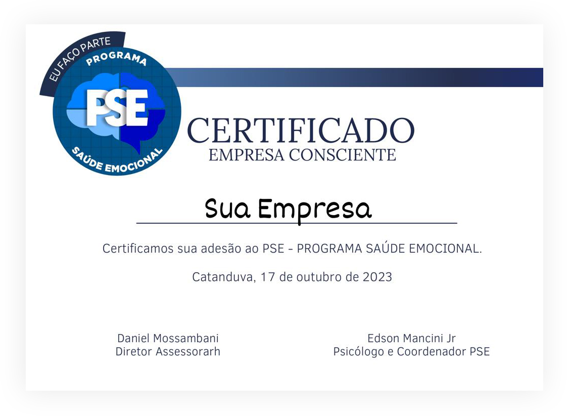 Certificado PSE