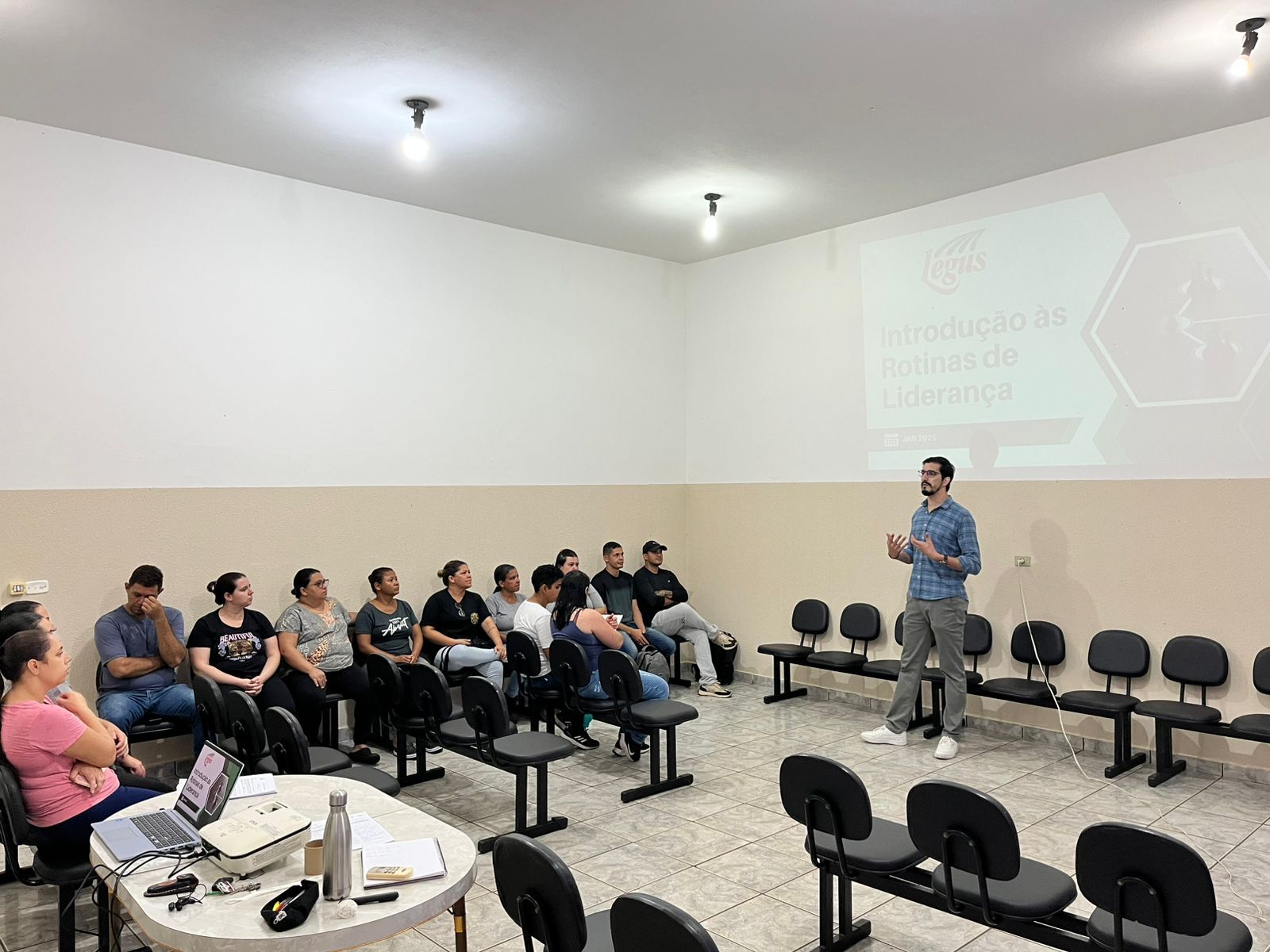 Treinamento de Liderança para o Time da Legus