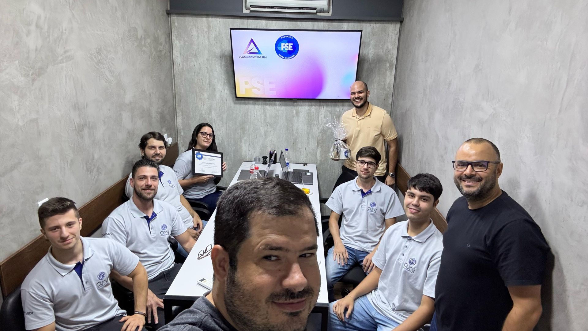 Implantação do PSE na Cury Soluções em TI